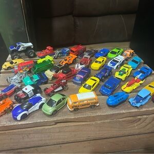 Assorted Die-Cast Toy Cars Set
